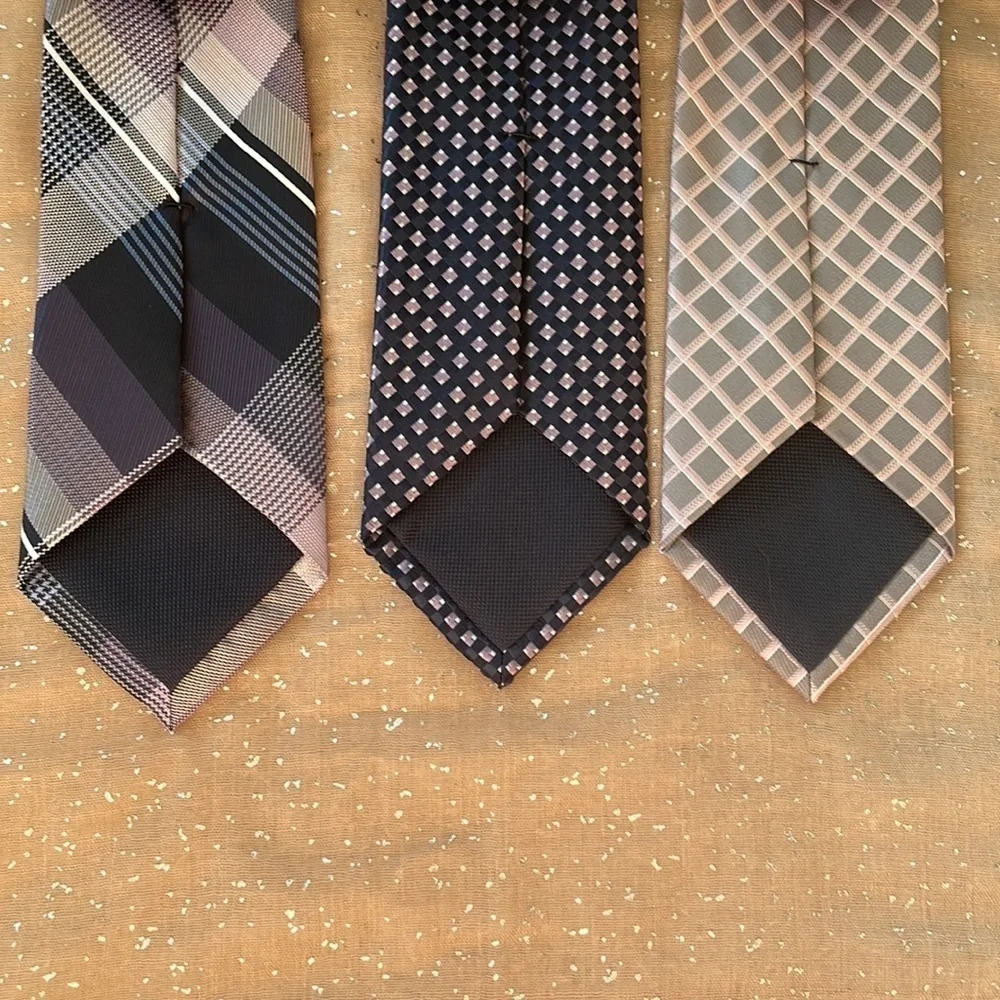 Brand New Set of 3 Michael Kors Men’s Ties Business Office